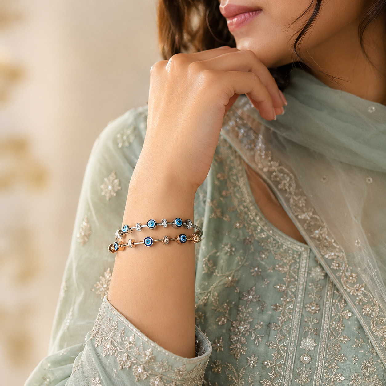 Evil eye classy stylish kada