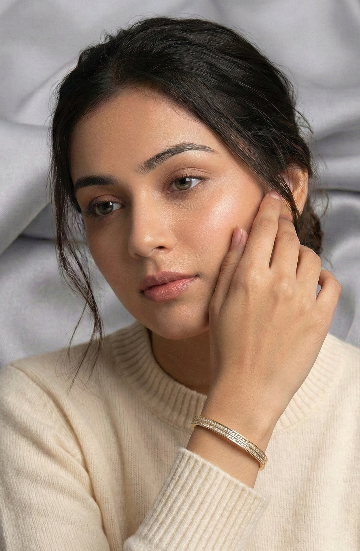 Lumière Dual-Row Bangle