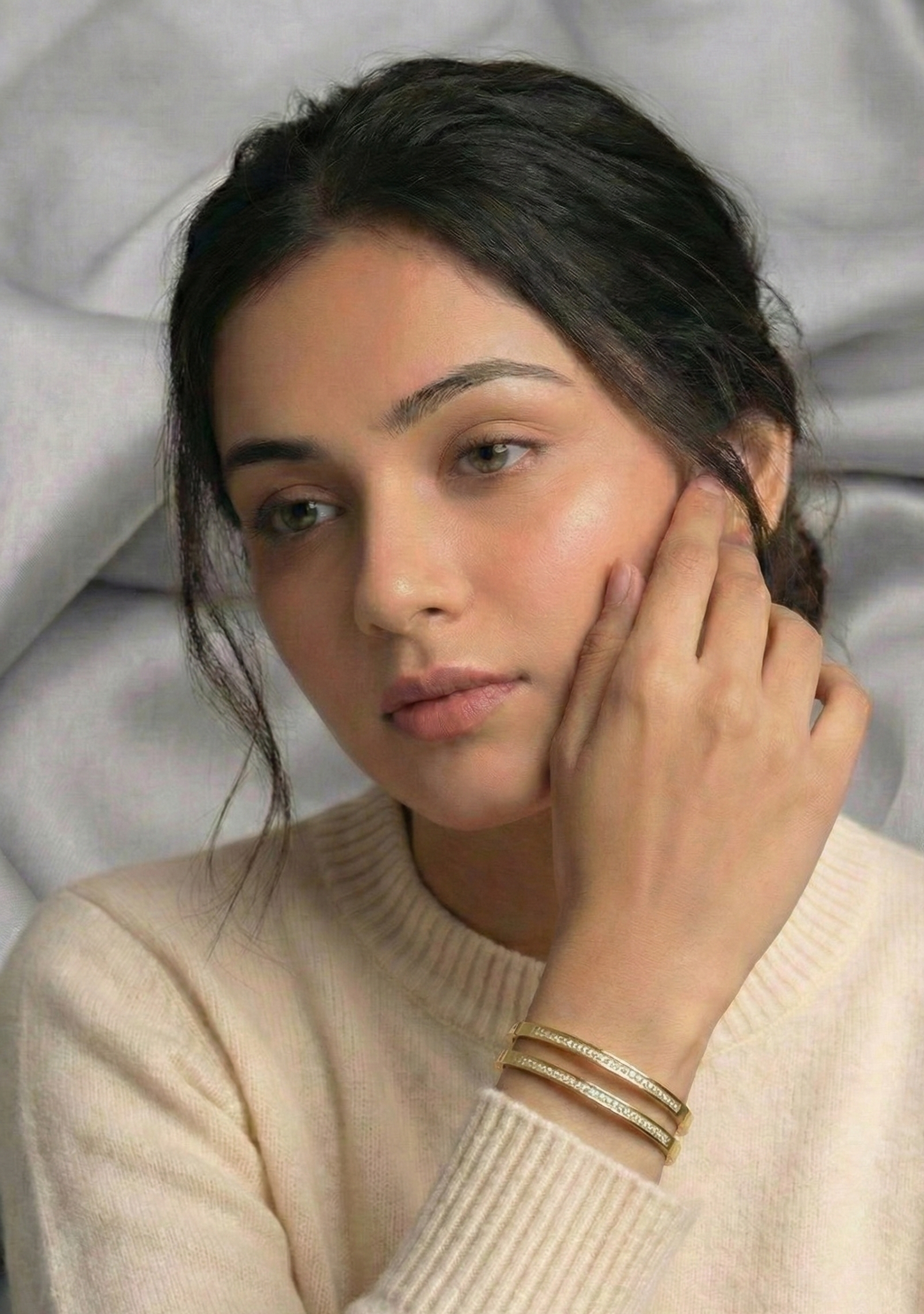 Lumière Dual-Row Bangle